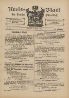 Kreis-Blatt des Kreises Posen-West 1899.08.10 Jg.11 Nr32