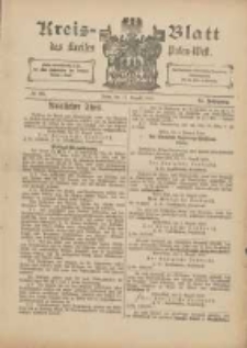 Kreis-Blatt des Kreises Posen-West 1899.08.17 Jg.11 Nr33