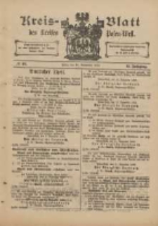 Kreis-Blatt des Kreises Posen-West 1899.11.16 Jg.11 Nr46