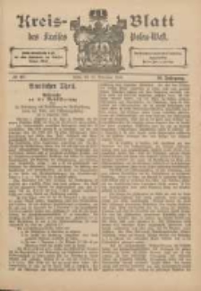Kreis-Blatt des Kreises Posen-West 1900.11.22 Jg.12 Nr47