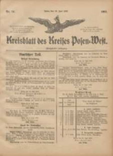 Kreis-Blatt des Kreises Posen-West 1903.06.18 Jg.15 Nr24