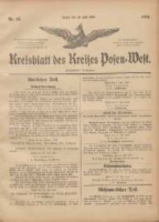 Kreis-Blatt des Kreises Posen-West 1903.07.16 Jg.15 Nr28