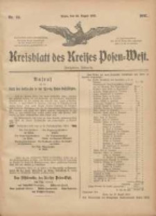 Kreis-Blatt des Kreises Posen-West 1903.08.20 Jg.15 Nr33