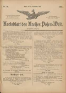 Kreis-Blatt des Kreises Posen-West 1903.09.24 Jg.15 Nr38