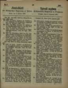 Amtsblatt der Königlichen Regierung zu Posen. 1867.01.08 Nro.2