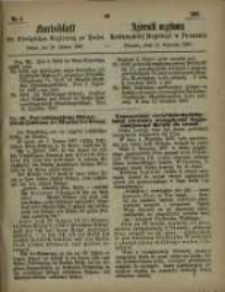 Amtsblatt der Königlichen Regierung zu Posen. 1867.01.15 Nro.3
