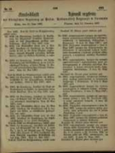 Amtsblatt der Königlichen Regierung zu Posen. 1867.06.11 Nro.24