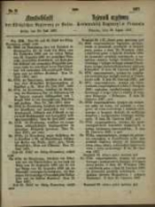 Amtsblatt der Königlichen Regierung zu Posen. 1867.07.30 Nro.31