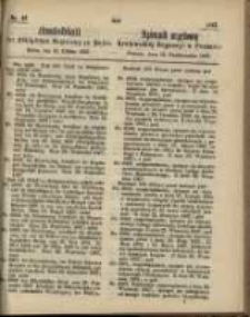 Amtsblatt der Königlichen Regierung zu Posen. 1867.10.15 Nro.42