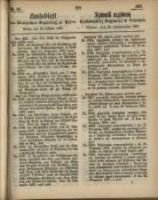 Amtsblatt der Königlichen Regierung zu Posen. 1867.10.29 Nro.44