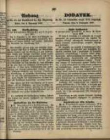 Dodatek do Nr. 45. Dziennika urzęd. Król. Regencyi, Poznań, 5 listopada 1867