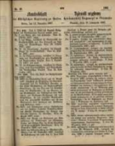 Amtsblatt der Königlichen Regierung zu Posen. 1867.11.12 Nro.46