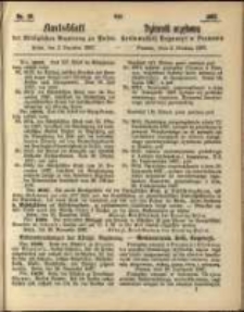 Amtsblatt der Königlichen Regierung zu Posen. 1867.12.03 Nro.49