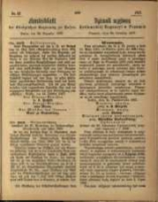Amtsblatt der Königlichen Regierung zu Posen. 1867.12.24 Nro.52
