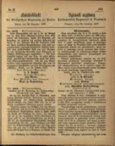 Amtsblatt der Königlichen Regierung zu Posen. 1867.12.24 Nro.52
