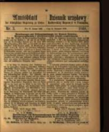 Amtsblatt der Königlichen Regierung zu Posen. 1868.01.21 Nro.3