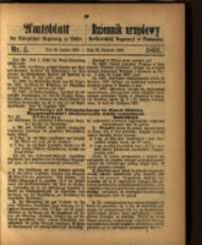 Amtsblatt der Königlichen Regierung zu Posen. 1868.01.28 Nro.4
