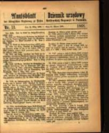 Amtsblatt der Königlichen Regierung zu Posen. 1868.03.31 Nro.13