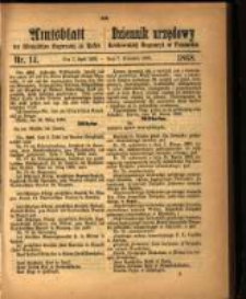 Amtsblatt der Königlichen Regierung zu Posen. 1868.04.07 Nro.14