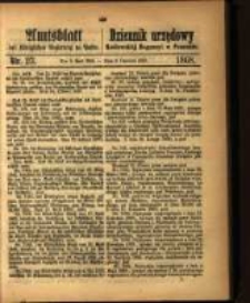 Amtsblatt der Königlichen Regierung zu Posen. 1868.06.09 Nro. 23