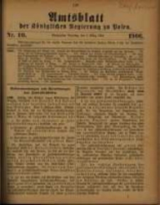 Amtsblatt der Königlichen Regierung zu Posen. 1906.03.06 Nro.10