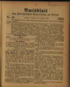 Amtsblatt der Königlichen Regierung zu Posen. 1906.12.04 Nro.49