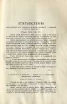 Streszczenia: Przegląd Sportowo-Lekarski 1931.01/03 R.3 Nr1