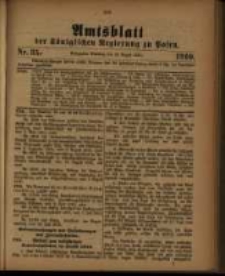 Amtsblatt der Königlichen Regierung zu Posen. 1910.08.30 Nro.35