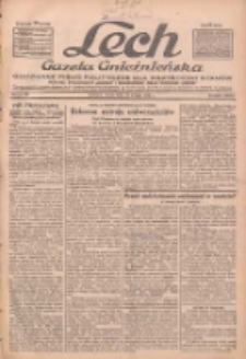 Lech.Gazeta Gnieźnieńska: codzienne pismo polityczne dla wszystkich stan&oacute;w. Dodatki: tygodniowy "Lechita" i powieściowy oraz dwutygodnik "Leszek" 1933.02.22 R.34 Nr43