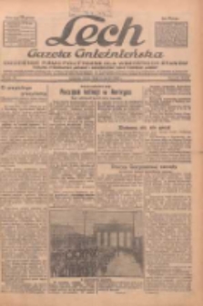 Lech.Gazeta Gnieźnieńska: codzienne pismo polityczne dla wszystkich stan&oacute;w. Dodatki: tygodniowy "Lechita" i powieściowy oraz dwutygodnik "Leszek" 1933.03.08 R.34 Nr55