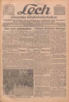Lech.Gazeta Gnieźnieńska: codzienne pismo polityczne dla wszystkich stan&oacute;w. Dodatki: tygodniowy "Lechita" i powieściowy oraz dwutygodnik "Leszek" 1933.03.23 R.34 Nr68