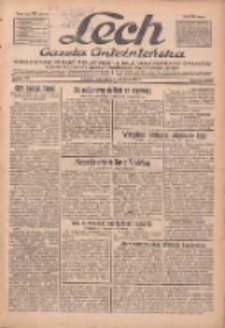 Lech.Gazeta Gnieźnieńska: codzienne pismo polityczne dla wszystkich stan&oacute;w. Dodatki: tygodniowy "Lechita" i powieściowy oraz dwutygodnik "Leszek" 1933.07.30 R.34 Nr173
