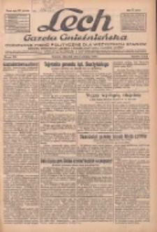 Lech.Gazeta Gnieźnieńska: codzienne pismo polityczne dla wszystkich stan&oacute;w. Dodatki: tygodniowy "Lechita" i powieściowy oraz dwutygodnik "Leszek" 1933.08.03 R.34 Nr176