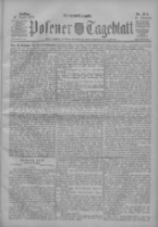 Posener Tageblatt 1904.08.26 Jg.43 Nr399