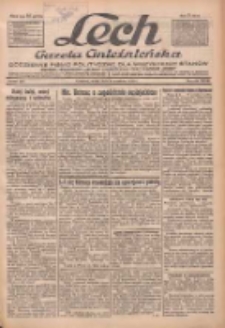 Lech.Gazeta Gnieźnieńska: codzienne pismo polityczne dla wszystkich stan&oacute;w. Dodatki: tygodniowy "Lechita" i powieściowy oraz dwutygodnik "Leszek" 1933.09.06 R.34 Nr204