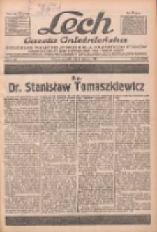 Lech.Gazeta Gnieźnieńska: codzienne pismo polityczne dla wszystkich stan&oacute;w. Dodatki: tygodniowy "Lechita" i powieściowy oraz dwutygodnik "Leszek" 1933.09.07 R.34 Nr205