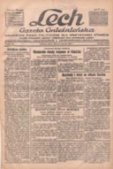 Lech.Gazeta Gnieźnieńska: codzienne pismo polityczne dla wszystkich stanów. Dodatki: tygodniowy "Lechita" i powieściowy oraz dwutygodnik "Leszek" 1932.06.25 R.33 Nr144