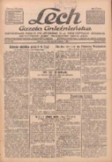 Lech.Gazeta Gnieźnieńska: codzienne pismo polityczne dla wszystkich stanów. Dodatki: tygodniowy "Lechita" i powieściowy oraz dwutygodnik "Leszek" 1932.09.20 R.33 Nr216