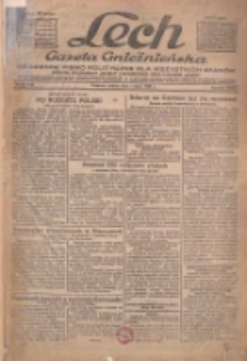 Lech.Gazeta Gnieźnieńska: codzienne pismo polityczne dla wszystkich stan&oacute;w. Dodatki: tygodniowy "Lechita" i powieściowy oraz dwutygodnik "Leszek" 1933.07.01 R.34 Nr148