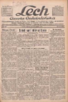 Lech.Gazeta Gnieźnieńska: codzienne pismo polityczne dla wszystkich stan&oacute;w. Dodatki: tygodniowy "Lechita" i powieściowy oraz dwutygodnik "Leszek" 1933.09.14 R.34 Nr211