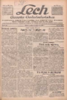 Lech.Gazeta Gnieźnieńska: codzienne pismo polityczne dla wszystkich stan&oacute;w. Dodatki: tygodniowy "Lechita" i powieściowy oraz dwutygodnik "Leszek" 1933.10.08 R.34 Nr232