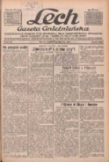 Lech.Gazeta Gnieźnieńska: codzienne pismo polityczne dla wszystkich stan&oacute;w. Dodatki: tygodniowy "Lechita" i powieściowy oraz dwutygodnik "Leszek" 1933.10.29 R.34 Nr250