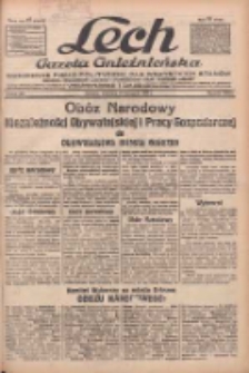 Lech.Gazeta Gnieźnieńska: codzienne pismo polityczne dla wszystkich stan&oacute;w. Dodatki: tygodniowy "Lechita" i powieściowy oraz dwutygodnik "Leszek" 1933.11.19 R.34 Nr267