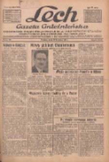 Lech.Gazeta Gnieźnieńska: codzienne pismo polityczne dla wszystkich stan&oacute;w. Dodatki: tygodniowy "Lechita" i powieściowy oraz dwutygodnik "Leszek" 1933.11.29 R.34 Nr275