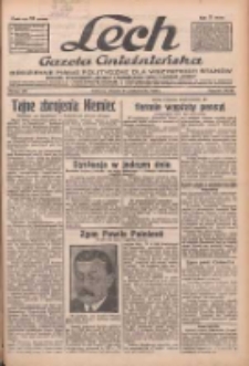vLech.Gazeta Gnieźnieńska: codzienne pismo polityczne dla wszystkich stan&oacute;w. Dodatki: tygodniowy "Lechita" i powieściowy oraz dwutygodnik "Leszek" 1933.10.31 R.34 Nr251