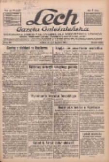 Lech.Gazeta Gnieźnieńska: codzienne pismo polityczne dla wszystkich stan&oacute;w. Dodatki: tygodniowy "Lechita" i powieściowy oraz dwutygodnik "Leszek" 1933.11.07 R.34 Nr256