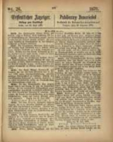 Oeffentlicher Anzeiger. 1870.06.28 Nro.26