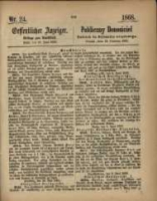 Oeffentlicher Anzeiger. 1868.06.16 Nro.24
