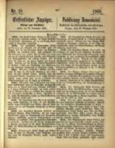 Oeffentlicher Anzeiger. 1868.09.29 Nro.39