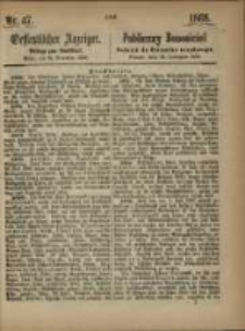 Oeffentlicher Anzeiger. 1868.11.24 Nro.47